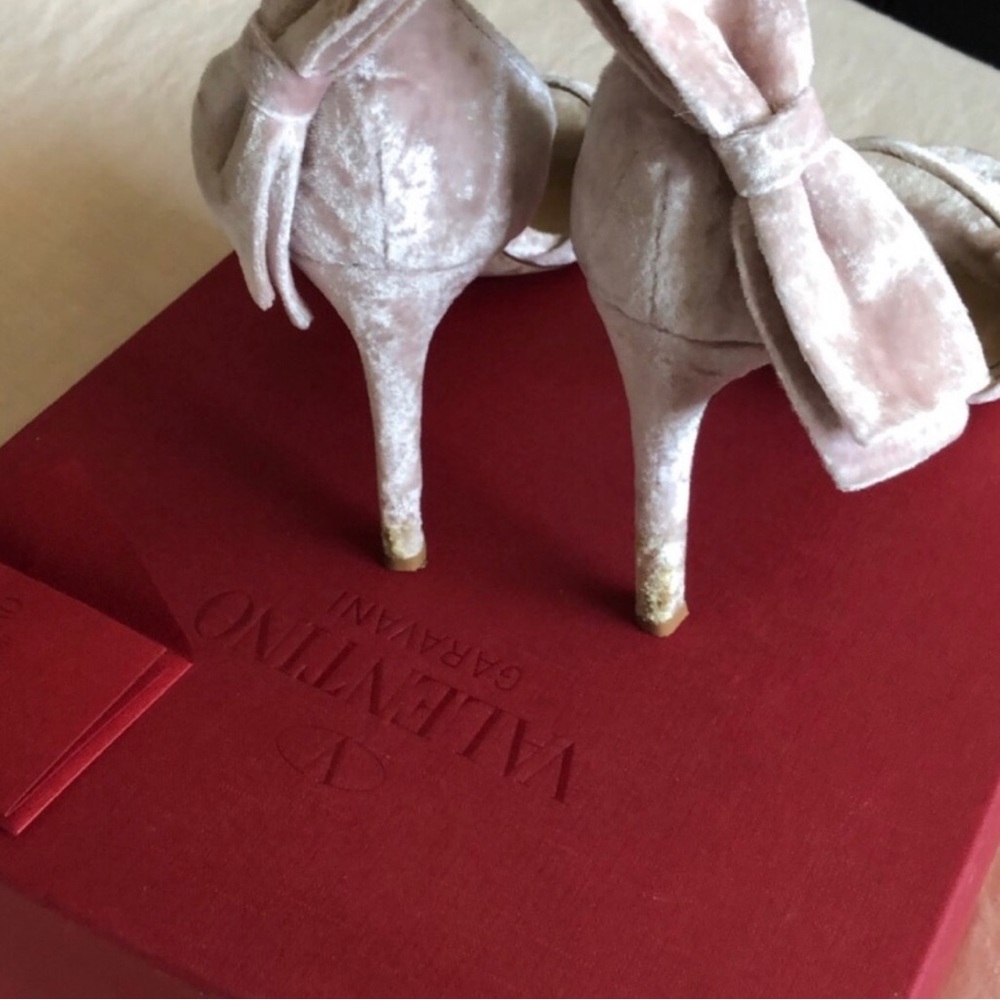 Valentino Velvet heel shoes - Picture 5 of 7